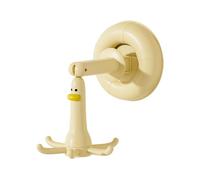 Under the Cabinet Hook - Rotating Stand No Drilling Multi-Purpose Hanger for Kitchen Utensils, Sturdy Self-Adhesive Storage Solution | Spatula, Spoon, Tool, Bathroom, Scraper