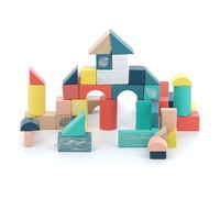 Under the Canopy wooden building set - Box of 54 Multicoloured one size