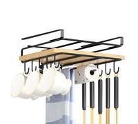 Under the Closet Cutting Board Storage Shelf for Cutting Board | Baking Pan Storage Time and Stability - Kitchen Organizer Under Cabinet Shelf of Cutting Boards,