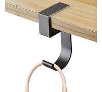 Under the Desk Bag-Hanger-Clip-on Backpack Hook, Portable Wallet Holder, Space-Saving Desk Organizer|Minimalist Desk 5 Shaped Movable Movable No-Bor Table Hook Phone, Jackets