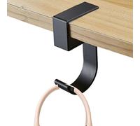 Under the Desk Bag-Hanger-Clip-on Backpack Hook, Portable Wallet Holder, Space-Saving Desk Organizer|Minimalist Desk 5 Shaped Movable Movable No-Bor Table Hook Phone, Jackets