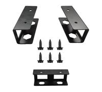 Under The Desk Laptop Rack,Laptop Mount Storage Rack - Storage Rack for Smart TV Boxes, Slim Game Console, Notebooks, Keyboards, and Modems