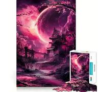 Under The Lunar Glow 1000 Piece Puzzle For Adults Mind Skill Play Laser Cut for Flawless Fit Rewarding Activity for Rainy Days (38x52cm)