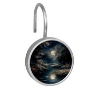 under the Moon Beauty Stainless steel Shower curtain hook