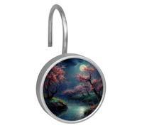 under the Moon Beauty Stainless steel Shower curtain hook