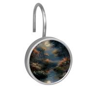 under the Moon Beauty Stainless steel Shower curtain hook