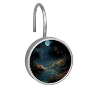 under the Moon Beauty Stainless steel Shower curtain hook