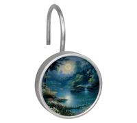 under the Moon Beauty Stainless steel Shower curtain hook