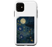 Under the Moon Moment - Wisteria Pavilion Case for iPhone 11