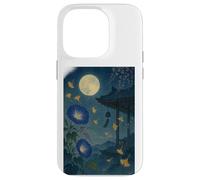 Under the Moon Moment - Wisteria Pavilion Case for iPhone 14 Pro