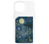 Under the Moon Moment - Wisteria Pavilion Case for iPhone 15