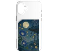 Under the Moon Moment - Wisteria Pavilion Case for iPhone 16 Plus