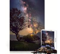 Under The Nightsky Jigsaw Puzzles for Teenagers 1000 Piece Logic Ability Slow Leisure Crisp Edges Festive Present (50x75cm)