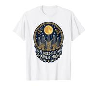 Under The Paganism Magic Spiritual Growth Path Value Graphic T-Shirt, Men, White, L