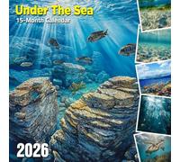 Under The Sea 2026 Calendar: Ocean life captured in breathtaking depth and detail
