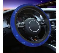 Under The Sea Light Steering Wheel Cover Universal 15 Inch Sports Style Elastic Breathable Comforts Car Steering Wheel Accessories