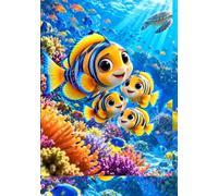 Under the Sea Notebook: 90 Pages Lined Journal for Kids, Boys, and Girls - Fun Daily Writing, School & Note-Taking Composition Book (7x10 Inches)