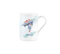 Under The Sea Turtle Mug - Fine Bone China Style White Mug Coffee/Tea Present Gift