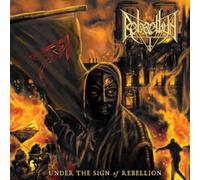 REBAELLIUN - UNDER THE SIGN OF REBELLION ORANGE W/ BLACK SPLATTER VINY - N72z