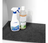Under The Sink Mat,Cabinet Mat - Absorbent/Waterproof - Protects Cabinets, Premium Shelf Liner, Contains Liquids,Washable (36"×36")