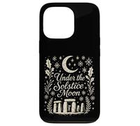 Under the Solstice Moon Stonehenge Folk Art Illustration Case for iPhone 13 Pro