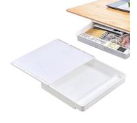 Under the storage of table drawer, organisation of self-adhesive sliding desktops, large organisation of the office drawer without holes, adhesive drawer for the home