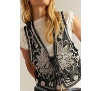 Under The Sun Vest Jacket at Free People in Black, Size: XS - female