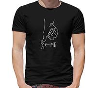 Under The Thumb - Mens T-Shirt - Black - Medium