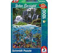 Schmidt Jigsaw Puzzle John Enright - Waterfall ( 1000 Pieces )