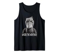 Under The Weather Shoebill Stork Humor Tank Top