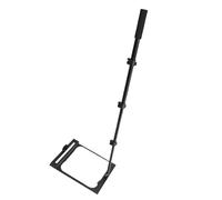 Under Vehicle Inspection Mirror,11.81 Inch Convex Search Mirror With1100mm Adjustable Telescoping Handle and Fill Light for Security Check Under Cars, Trucks, Equipments