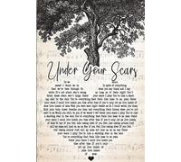 Under Your Scars Lyrics Tree Godsmack Wall Decor Poster Metal Sign 8X12 Inches