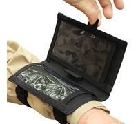 UnderAlert Tactical Map Case, Rifle Dope Card Holder for Long Range Shooting Waterproof Wrist Map Holder Military Wristband Pouch Armband Book Sleeve Army Gear Sports Wrist Coach Qb Quarterback Band