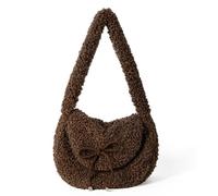 Underarm Bag Flap Handbag and Purse All-matching Armpit Korean Styles Shoulder Autumn Winter Commuting Women Bows Armpit