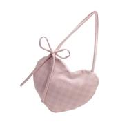 Underarm Bag for Women, Heart Shaped Cute Spacious Retro, Bow-Knot Handle