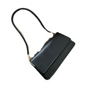 Underarm Bag Underarm Bag For Women Summer Solid Casual Crossbody Shoulder Bags Simple Versatile Female Handbags(Black)