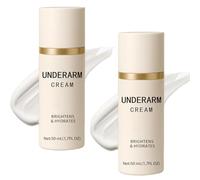 Underarm Brighteing Cream, Whitening Cream Dark Spot Remover For Intimate Areas, Gentle Formula with No Bleach, Moisturize the skin, Daily Care (2pcs)