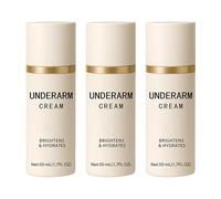 Underarm Brightening Cream For Smooth & Even Tone, Hydrating Underarm Treatment, Gentle Formula With No Bleach, Daily Care For Brighter Underarms - 50ML/1.7OZ (3)