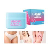 Underarm Brightening Cream - Refreshing Non-Greasy, 30ml Lightening Formula, Long Lasting Skin Tone Corrector, Intimate Area Care Function, Personal Beauty Category, White Smooth Texture Tube