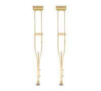Underarm Crutches Anti-Skid Cane Walking Stick Elderly Elderly Disabled Wooden Crutches Single-Turn Walker