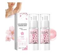 Underarm Rejuvenating Cream, Gluta Underarm Cream, Gluta Brightening Underarm Cream, 50X Vitamin C Pearl Capsules, 50x Pearl Capsules,Rejuvenate,Dark Elbows And Knees Lightening (2)