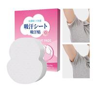 Underarm Sweat Pads 10 Pieces Self-Adhesive, Thin Breathable Protection Absorbs Odors and Prevents Sweating for Men Women Adults Clothes