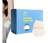 Underarm Sweat Pads - 40-Piece Invisible Breathable Self-Adhesive | Non-woven Fabric Sweat Guards Underarm Pads | For Summer Daily Commuting Work Sports Travel Party Dating Wedding