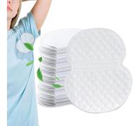 Underarm Sweat Pads 50 Pack Disposable Armpit Liners for Hyperhidrosis Odor Protection Breathable White