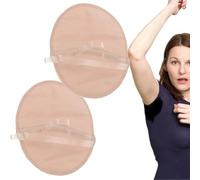 Underarm Sweat Pads Adjsutable Armpit Liners with Invisible Strap