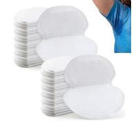 Underarm Sweat Pads Armpit Pads for Women and Men, Disposable Sweat Protection Underarm Fight Hyperhidrosis Non Visible, Comfortable Unflavored(20Pcs)