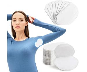 Underarm Sweat Pads for Women [100 Pcs], UOIRMI Armpit Pads for Sweating Women, Disposable Underarm Sweat Pads, Armpit Sweat Pads for A Whole Day Protection | Ideals for Workouts and Special