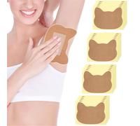 Underarm Sweat Pads for Women - 20 Pcs Invisible Self-Adhesive Armpit Sweat Pads, Disposable Cotton Sweat Protection, Fight Hyperhidrosis, Ultra-Thin, Comfortable Unflavored