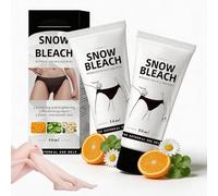 Underarm Whitening Cream, Anti-Pigment Spots and Melanin for Neck, Armpit, Knee, Elbow, Inner Thigh, Women and Men, 60 ml, Pack of 2