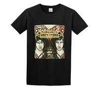 Underbkreky Men's Baroness A Grey Sigh in A Flower Husk Cotton T Shirt Black L